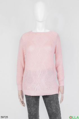 Жіночий кораловий светр