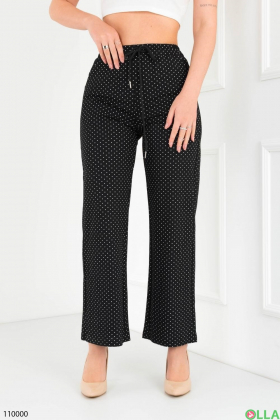Women's palazzo trousers in print