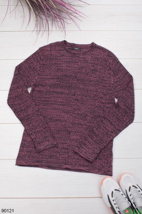 Чоловічий фіолетовий светр