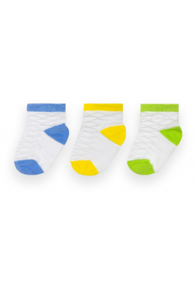 Детские демисезонные носки Gabbi для мальчика NSM-406 на рост10-12 (6 шт в упаковке) (90406) Разные