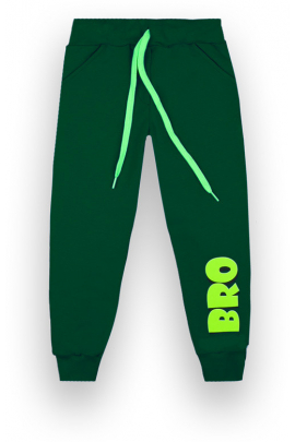 Детские брюки для мальчика BR-21-83-1 *BRO* Зелёный 