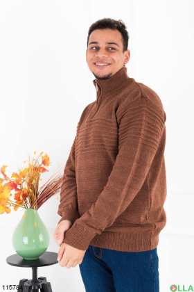 Men's terracotta sweater
