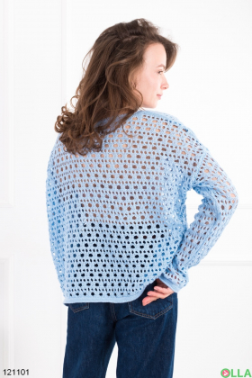 Women's light blue sweater