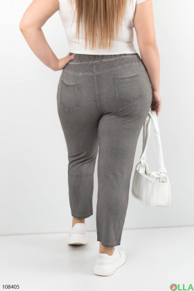 Women's gray batal trousers