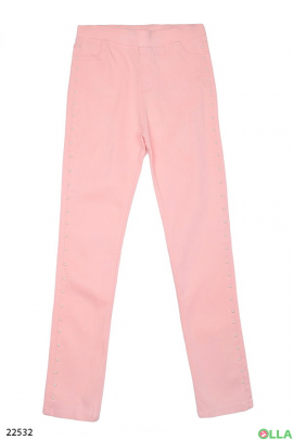 Women's pink leggings