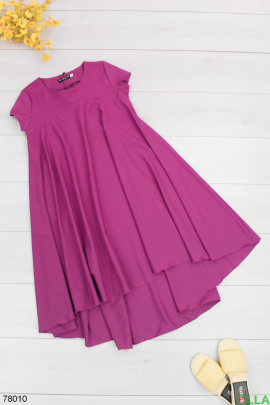 Women's purple dress