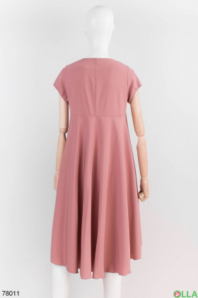 Жіноча рожева сукня