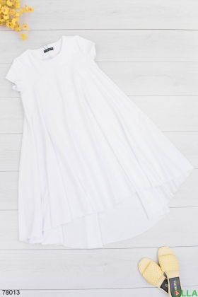 Женское белое платье
