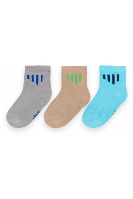 Детские махровые носки для мальчика Gabbi для мальчика NSМ-451на на рост10-12 (90451) (в уп.6 шт) 
