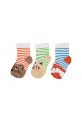 Детские носки для мальчика Gabbi SМ-558 р. (90558) в уп.6 шт Разные цвета