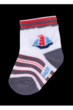 Детские носки для мальчика NSM-87 демисезонные размер (90087) Разные цвета