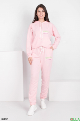 Women's pink tracksuit