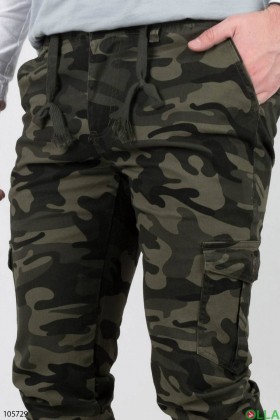 Мужские брюки в стиле милитари
