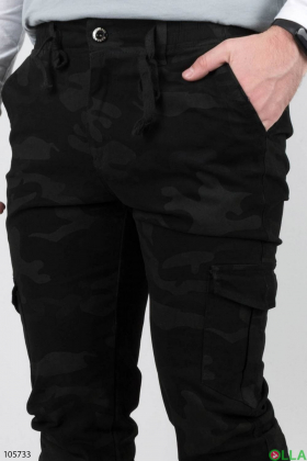 Мужские темно-серые брюки