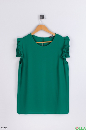 Жіноча зелена блузка