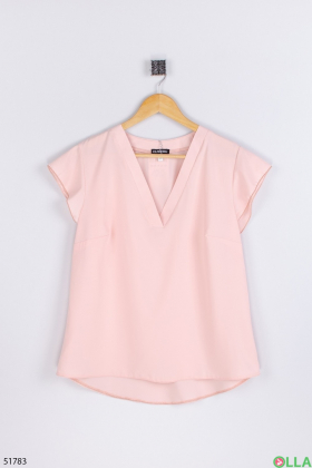 Женская  розовая блузка