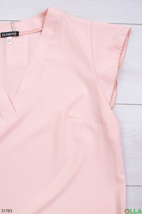 Женская  розовая блузка