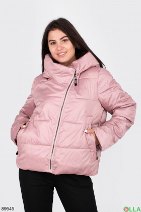 Женская розовая куртка