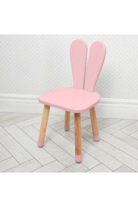 Детский стульчик Зайчик 04-2R 30х31х56 см Розовый