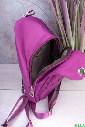 Женский Фиолетовый рюкзак