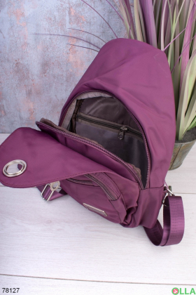 Женский Фиолетовый рюкзак