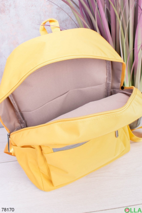 Женский Желтый рюкзак