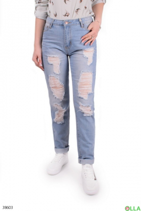 Жіночі джинси з дірками