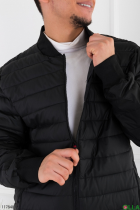 Men's black batal jacket