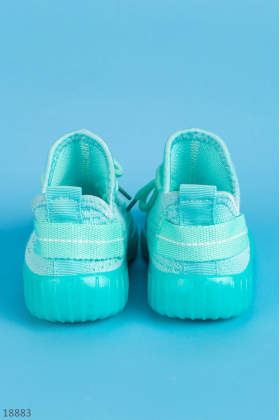 Мятные кроссовки для девочек. Meitesi