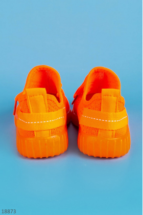 Помаранчевий кросівки для дівчаток. Meitesi