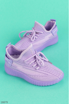 Фиолетовые кроссовки для девочек. Meitesi.26-31