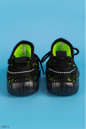 Чорні кросівки для хлопчиків Meitesi
