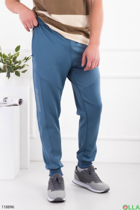 Men's blue sports pants