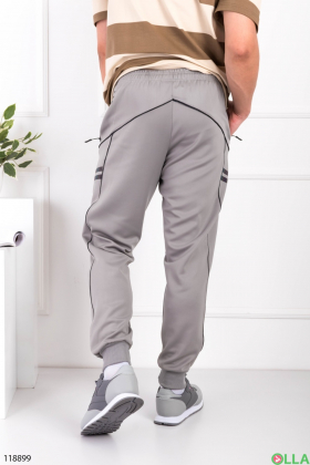 Чоловічі сірі спортивні брюки