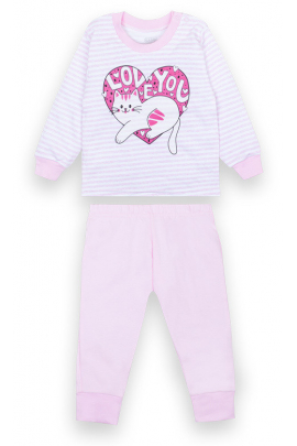 Пижама детская Gabbi для девочки PGD-20-3 на рост (12452) Розовый 