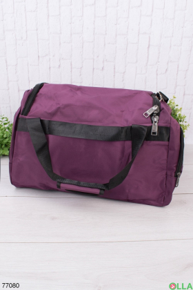 Фиолетовая спортивная сумка