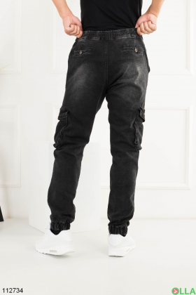 Men's black cargo pants