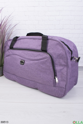 Мужская фиолетовая спортивная сумка