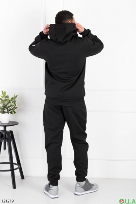 Мужской черный спортивный костюм