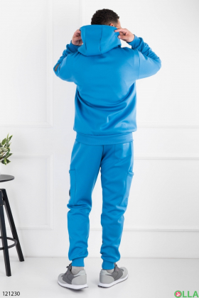 Чоловічий синій спортивний костюм