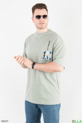 Men's turquoise T-shirt