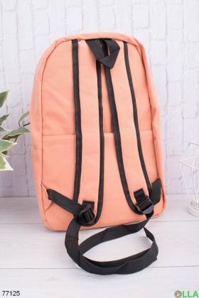 Жіночий помаранчевий рюкзак