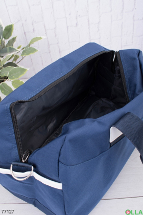 Жіноча темно-синя спортивна сумка