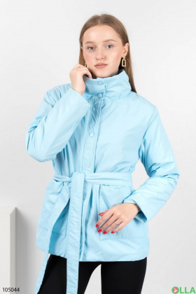 Жіноча блакитна куртка
