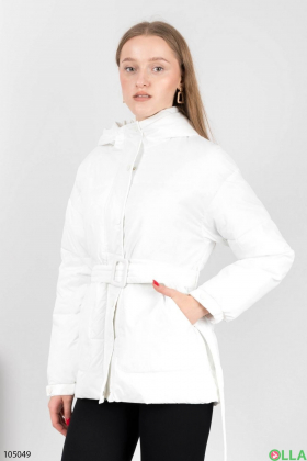 Женская белая куртка
