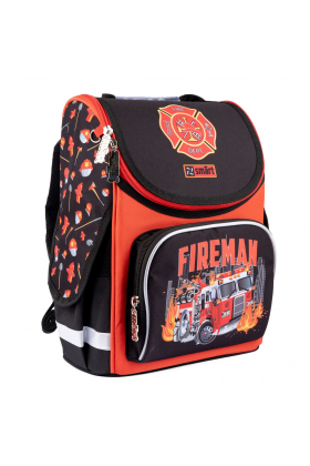 Рюкзак шкільний каркасний PG-11 Fireman Smart Рюкзак шкільний каркасний Smart PG-11 Fireman
