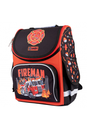 Рюкзак шкільний каркасний PG-11 Fireman Smart Рюкзак шкільний каркасний Smart PG-11 Fireman