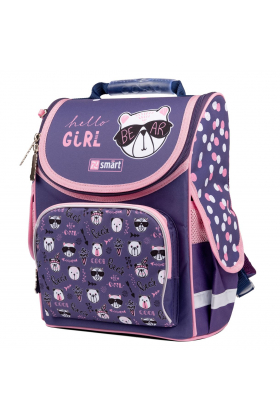 Рюкзак шкільний каркасний PG-11 Hello, girl! Smart Рюкзак шкільний каркасний Smart PG-11 Hello, girl