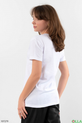 Женская белая футболка