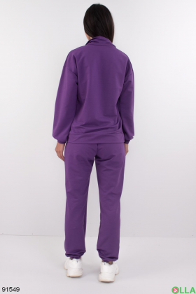 Женский Фиолетовый спортивный костюм